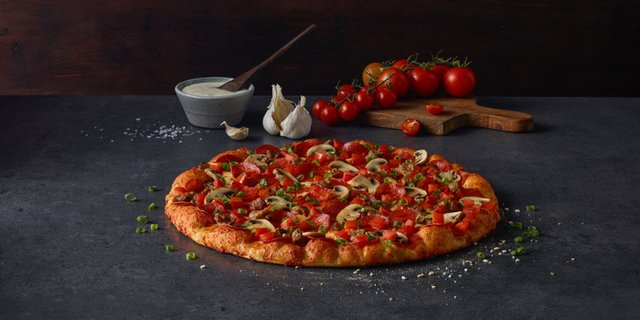 Gluten-Free Italian Garlic Supreme Pizza