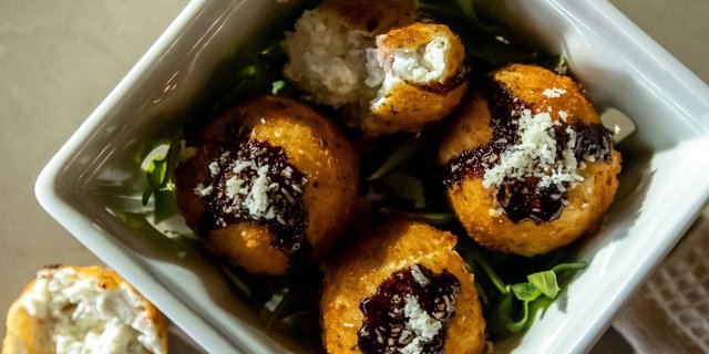Goat Cheese Fritters