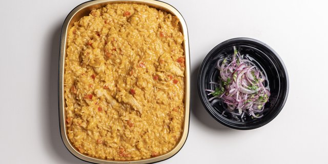 Arroz Humedo w/ Seafood Platter