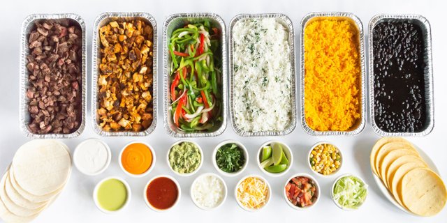 Taco Bar for 20 People