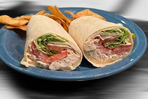 Grandma's Chicken Salad Wrap