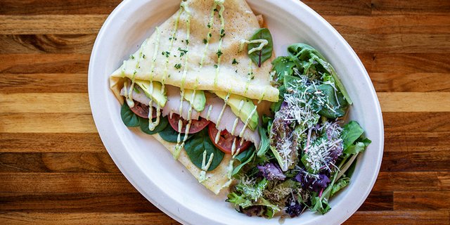 Turkey & Avocado Crepe