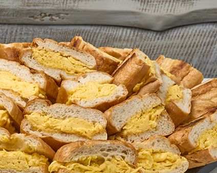 Catering Egg and Cheese Sandwich