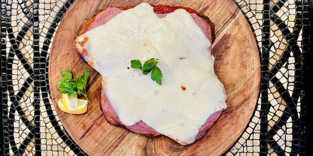 Beef Milanesa Napolitana