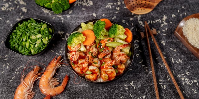 Shrimp & Veggie Bowl