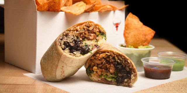 Boxed Burrito Lunch