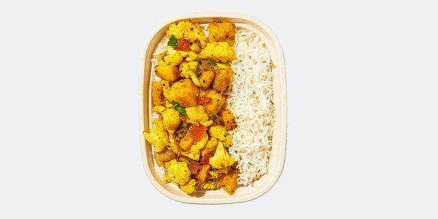 Aloo Gobhi Plate