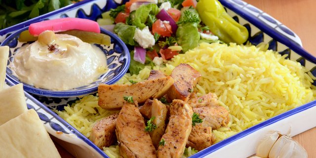Chicken Kabob Plate