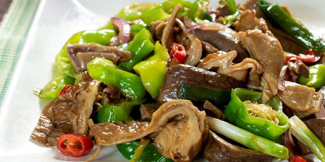Sautéed Pork Stomach w/ Hot Pepper