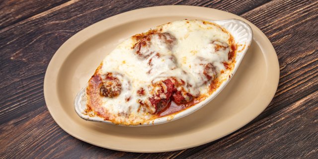 Gluten-Free Meatball Parmigiana