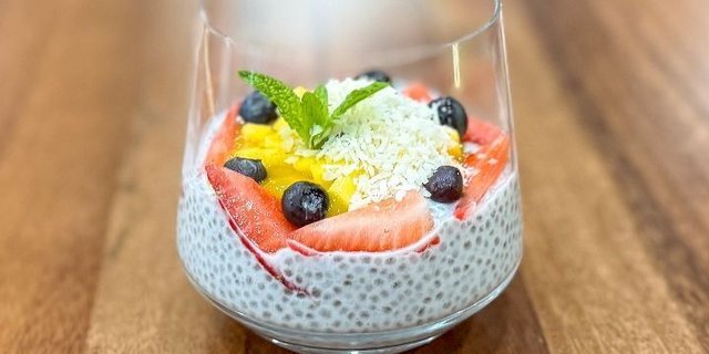 Mango Chia Pudding