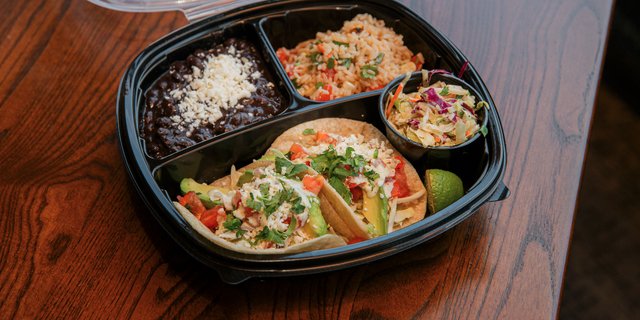 Black Bean Veggie Taco Box