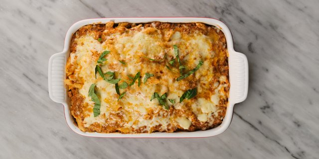 Baked Ziti W/ Bolognese