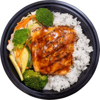 Regular Teriyaki Salmon Bowl