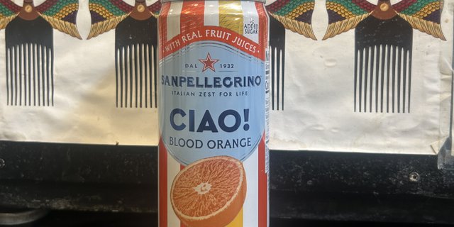 Sugar-Free Blood Orange Pellegrino