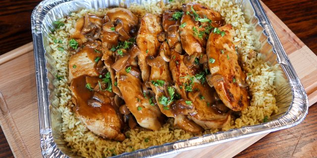 Brown Ale Mushroom Chicken