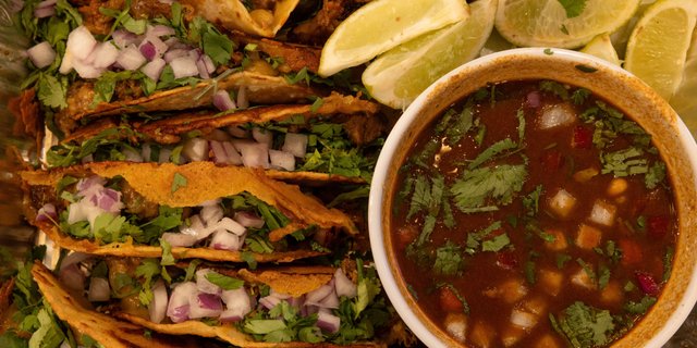Birria Taco Platter