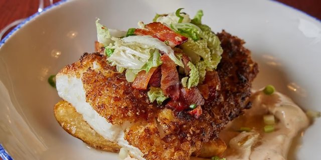 Salt & Vinegar Crusted Cod