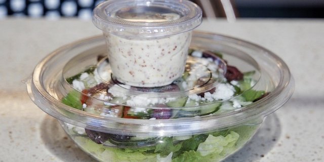 Individual Mediterranean Salad