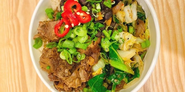 Braised Beef Bowl