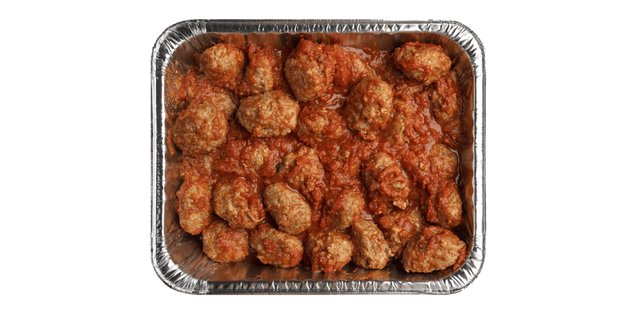 Small Meatballs With Marinara (Serves 16)