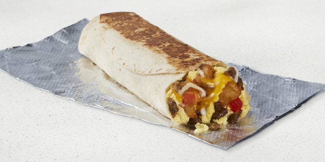 Sausage Grande Toasted Breakfast Burrito