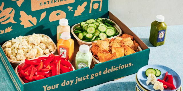 The Veggie & Dip Box