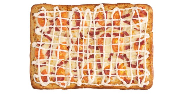 Tomato Bacon Ranch Sicilian Pizza (Square)