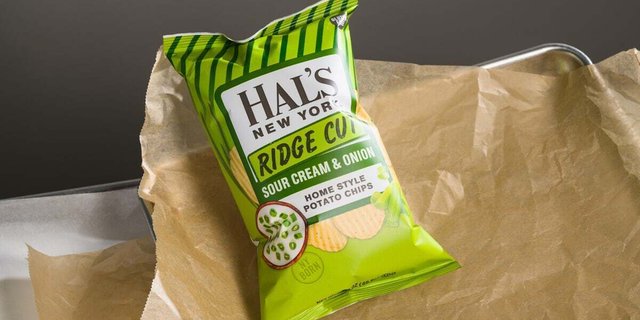 Hal's Ridge Cut Sour Cream & Onion Chips