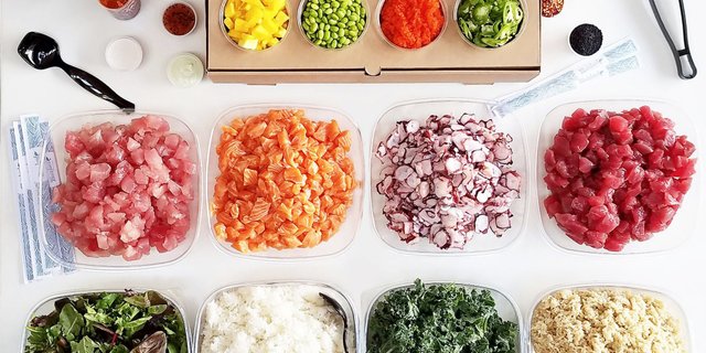 Pack-Your-Own Poke Bowl