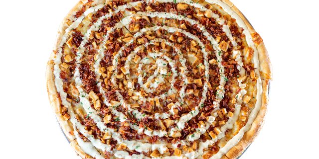 Chicken Bacon Ranch Pizza