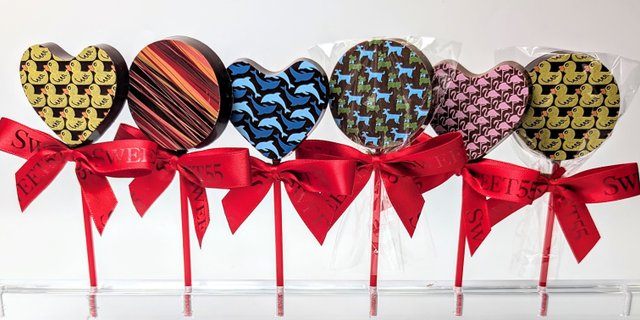 Assorted Chocolate Lollipops