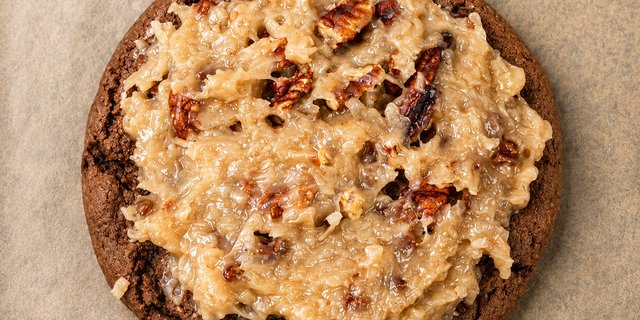 German Chocolate Cake Cookie