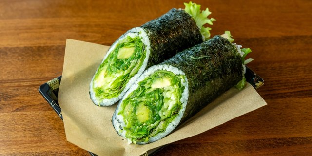 Veggie Sushi Burrito