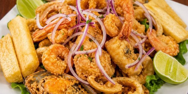 Fried Mixed Seafood - Jalea