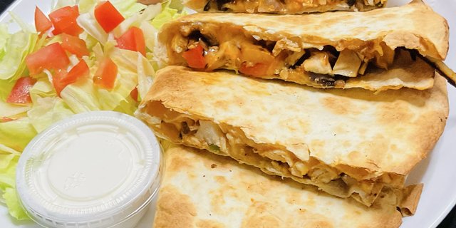 Chicken & Cheese Quesadillas