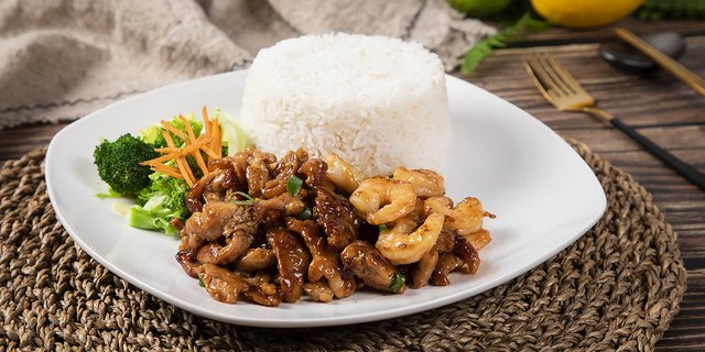 Chicken & Shrimp Hibachi