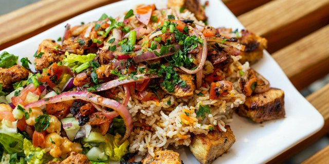 Homemade Chicken Kebab Bowl