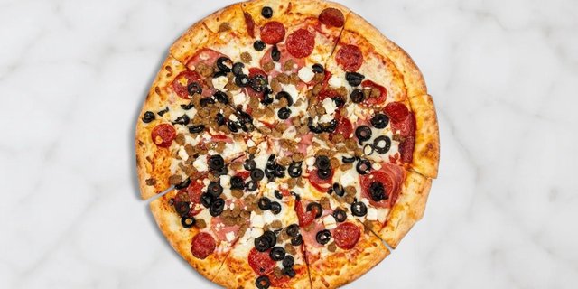 Golden Gate Bridge Pizza