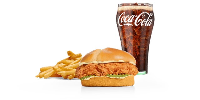 Crispy Chicken Sandwich Meal