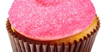 Pretty in Pink Vanilla Cupcake