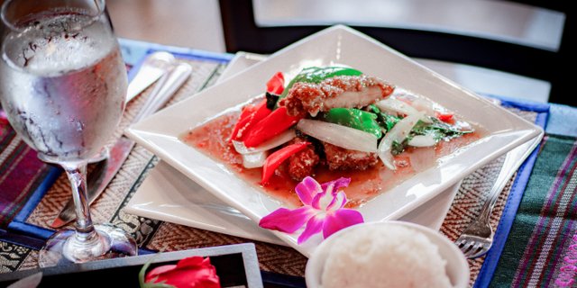 Individual Crispy Chicken Basil