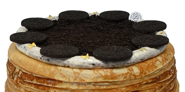 Cookies & Cream Crepe Cake