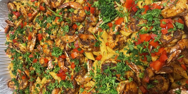Grilled Shrimp Pasta Package