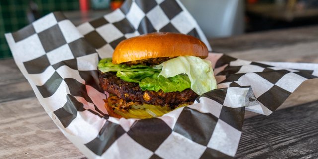 Vegan Black Bean Burger