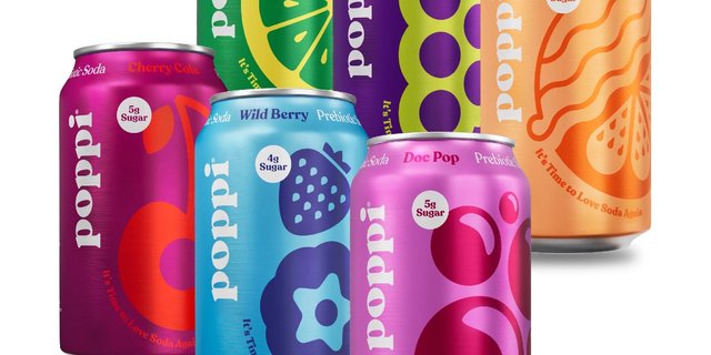 Assorted Poppi Soda