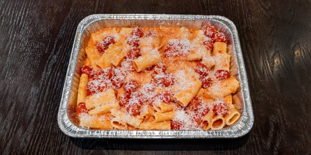 Rigatoni Vodka Tray