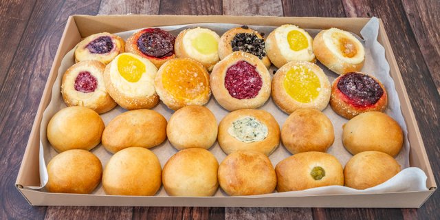 Sweet & Fruit Kolaches - 2 Dozen Box