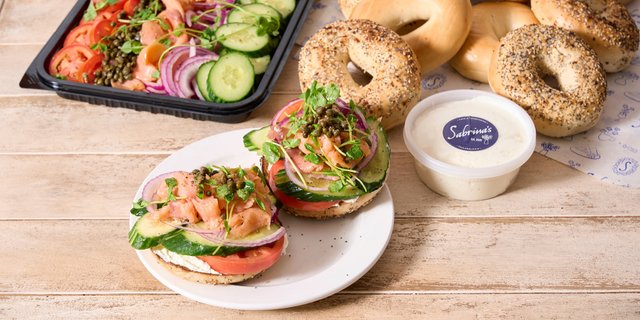 Bagel w/ Lox Tray