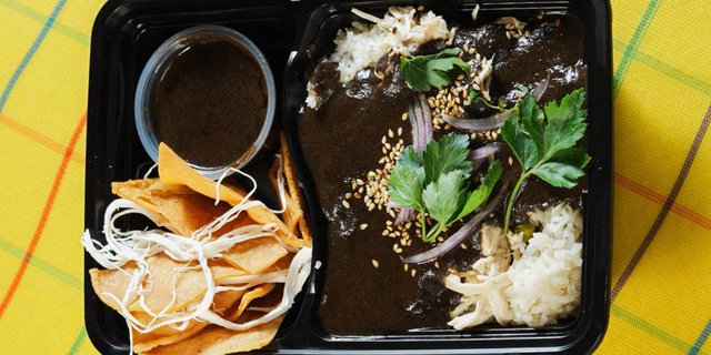Mole Lunch Plate